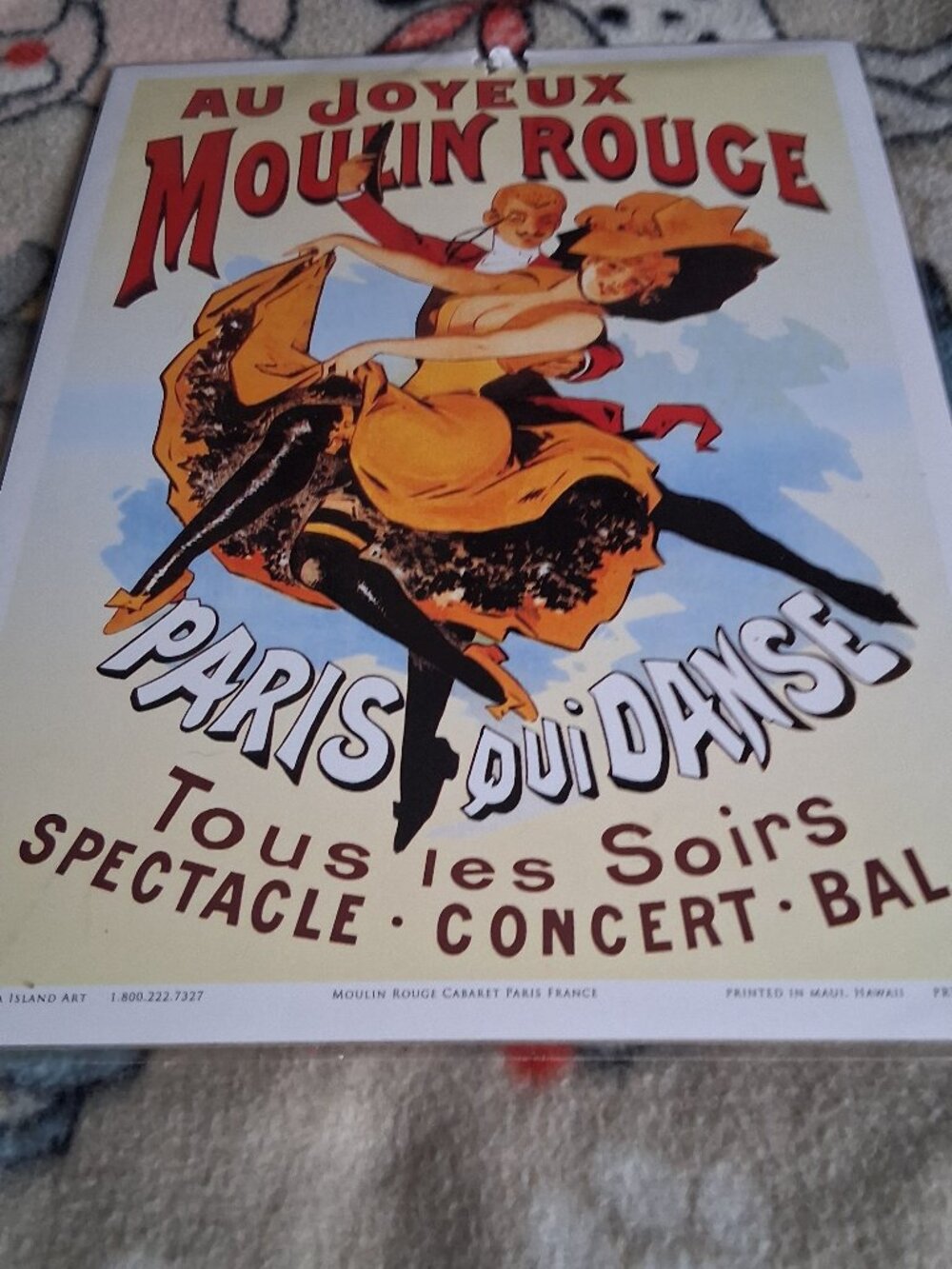 French poster to hang